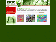 Tablet Screenshot of eric.com.au